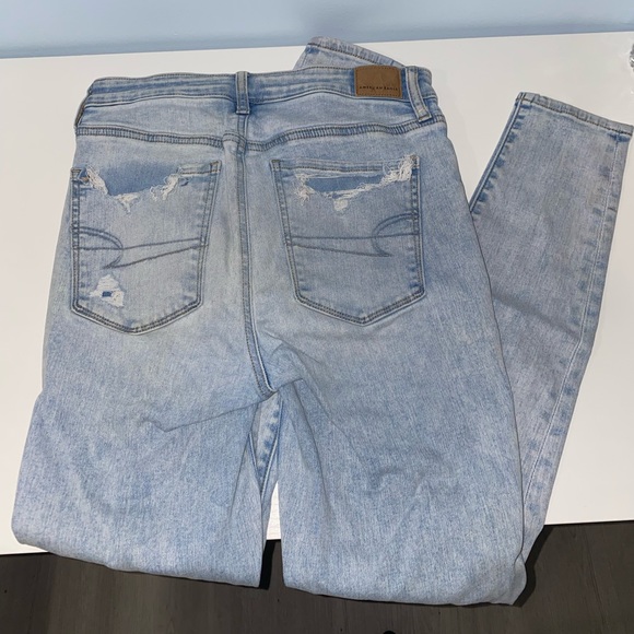 Distressed American Eagle Jeans - Picture 5 of 12